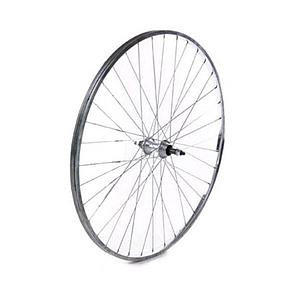 ALLOY REAR WHEEL SILVER 27 x 1 1/4