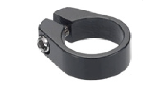 SEAT CLAMP BLACK 31.8 mm