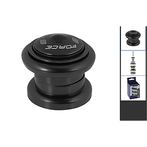 FORCE AHEAD HEADSET 1.1/8" BLACK