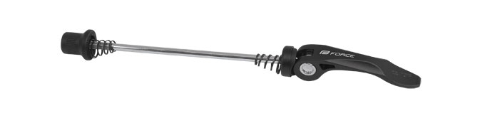 FORCE FRONT QUICK RELEASE SKEWER 115mm, BLACK