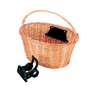 WICKER BASKET WITH QR BRACKET