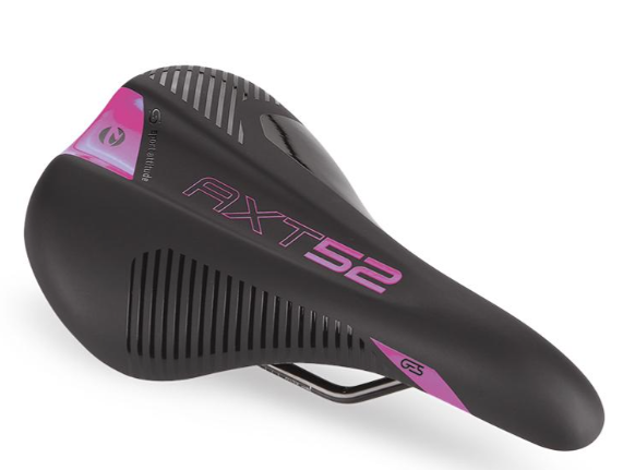 GES JUNIOR SADDLE BLACK/PINK