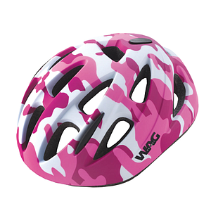 **WAG SKY KIDS HELMET XS (48-52) CAMOUFLAGE PINK