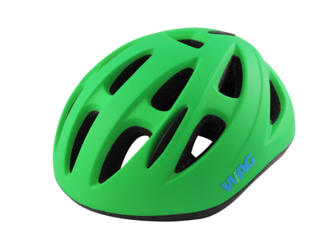 **WAG SKY KIDS HELMET S (52-56) GREEN