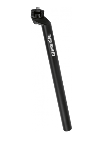ERGOTEC SEAT POST BLACK 27.2 x 350mm