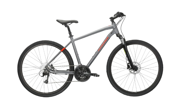 KROSS EVADO 4.0 GRAPHITE/RED 19"