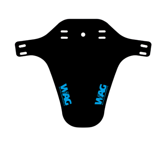 WAG FRONT MUDGUARD BLACK/BLUE