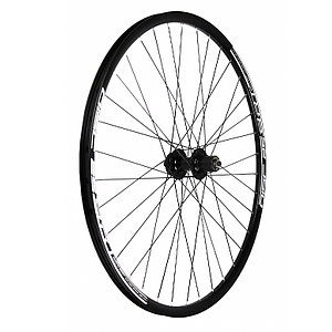 **26" REAR 6 BOLT DISC CASSETTE  WHEEL  BLACK