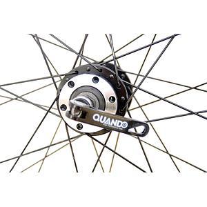 27.5 FRONT WHEEL 6 BOLT DISC BRAKE  BLACK QR