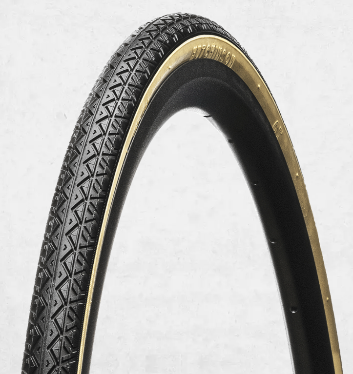 **HUTCHINSON GT TYRE 700 x 28 BLACK/BEIGE