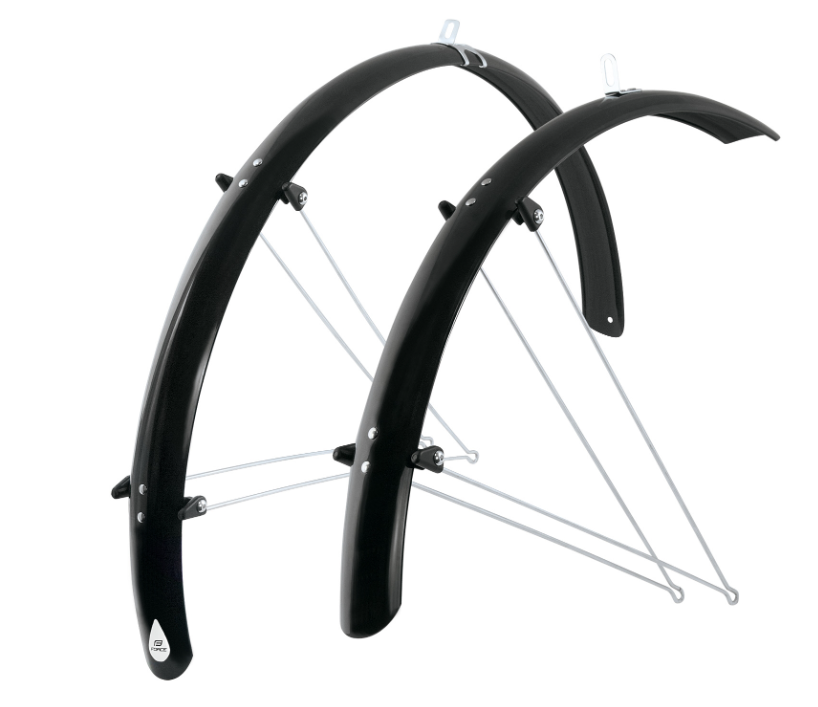 FORCE 58TREKKING MUDGUARD PAIR BLACK