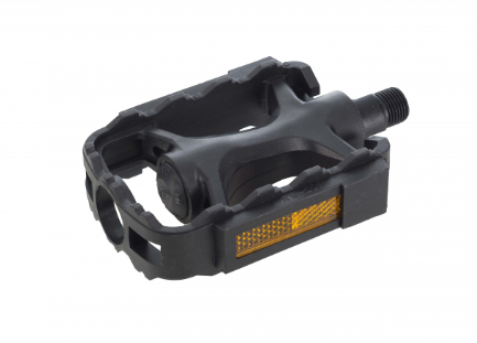 NYLON PEDAL WITH REFLECTOR 9/16"