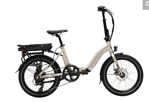 **ADRIATICA E-SMILE LOW STEP 20" (FOLDING)  E-BIKE  MATT CHAMPAGNE