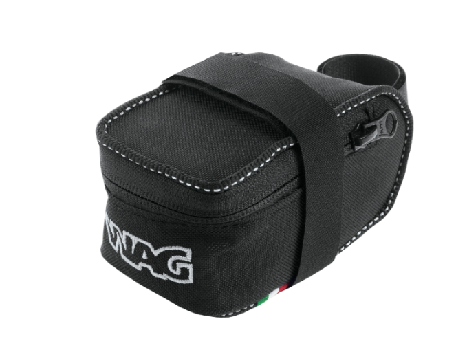 WAG MTB SADDLE BAG-BLACK REFLECTIVE STITCHING