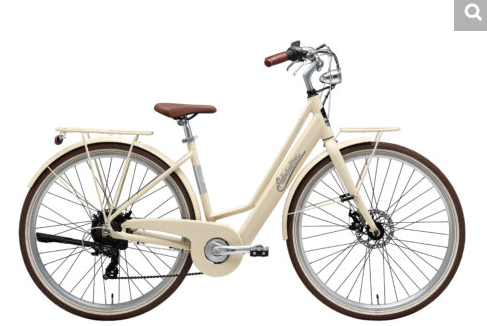 **ADRIATICA E-RETRO 28" LADY E-BIKE CREAM