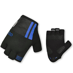 GESS COURSE MITTS M, BLACK/BLUE