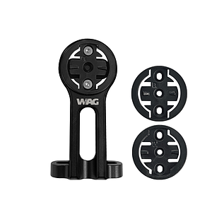 WAG STEM FIT COMPUTER MOUNT COMPATIBLE WITH GARMIN/WAHOO/BRYTON
