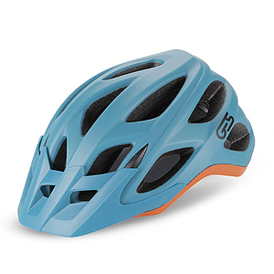 **GES TRAIL HELMET BLUE/ORANGE L (54-62)