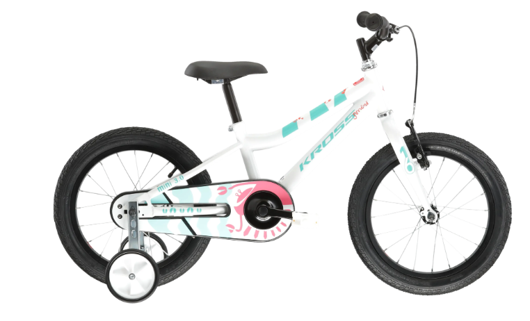 KROSS  MINI 3.0 16"WHEEL WHITE/CORAL GLOSSY