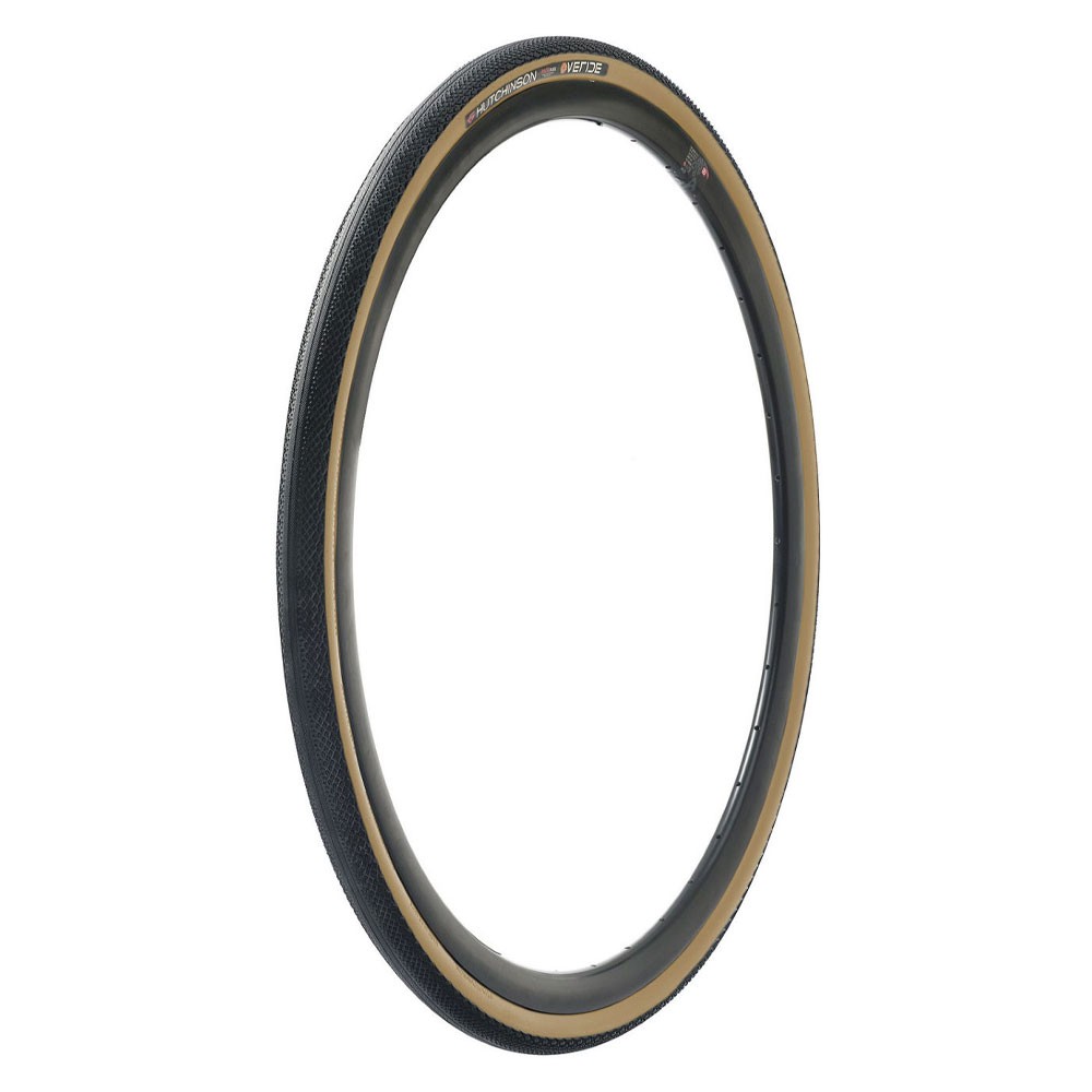 **HUTCHINSON OVERIDE TUBELESS READY TYRE 700x40 TAN WALL