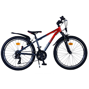 VOLARE XC RACE CHILDREN'S BIKE 24" WHEEL 21-SPEED RED/GREY