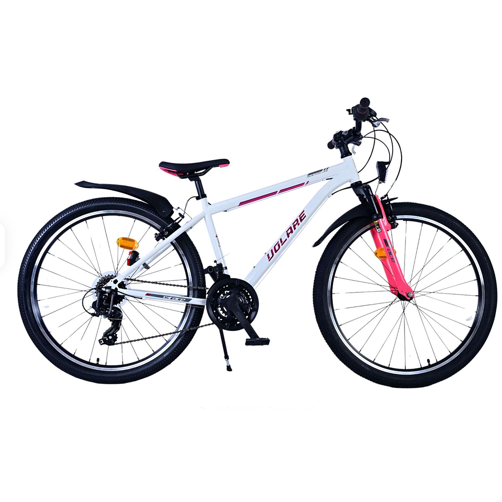 VOLARE XC RACE CHILDREN'S BIKE 26" WHEEL 21-SPEED WHITE/PINK