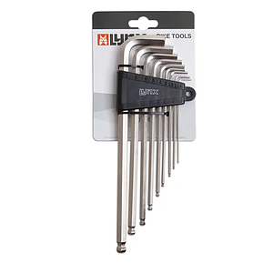 LYNX SET OF 9 ALLEN KEY WRENCHES FORCE 1,5-10MM, IN HOLDER TOOL