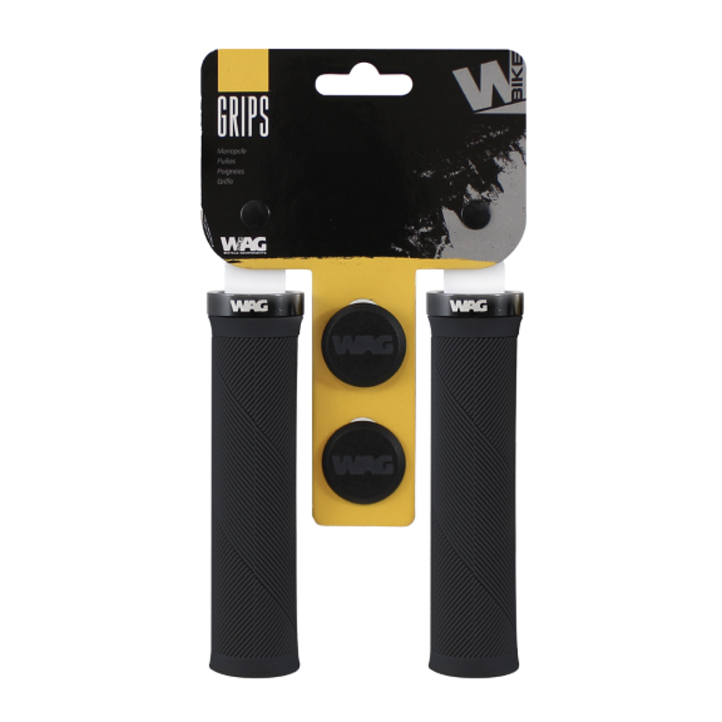 WAG LOOP LOCK ON GRIP 130mm,BLACK