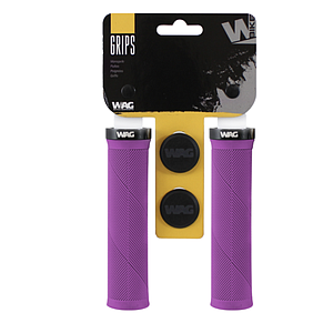 WAG LOOP LOCK ON GRIP 130mm,PURPLE