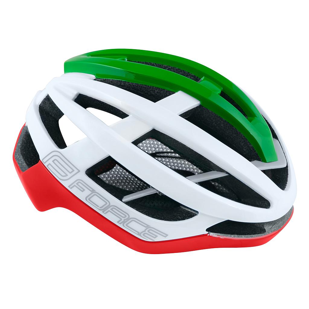 ** FORCE LYNX HELMET S-M, ITALIAN TRI-COLOUR