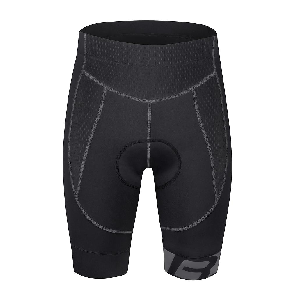 ** FORCE B30 WAIST SHORTS WITH PAD XL BLACK /GREY.