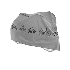 FORCE BIKE COVER 220X120X68CM, SILVER