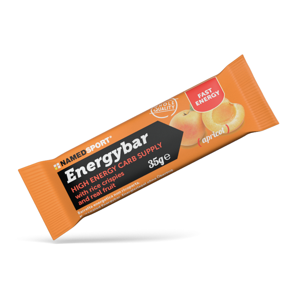 **NAMEDSPORT APRICOT ENERGY BAR 35G (BOX OF 12)