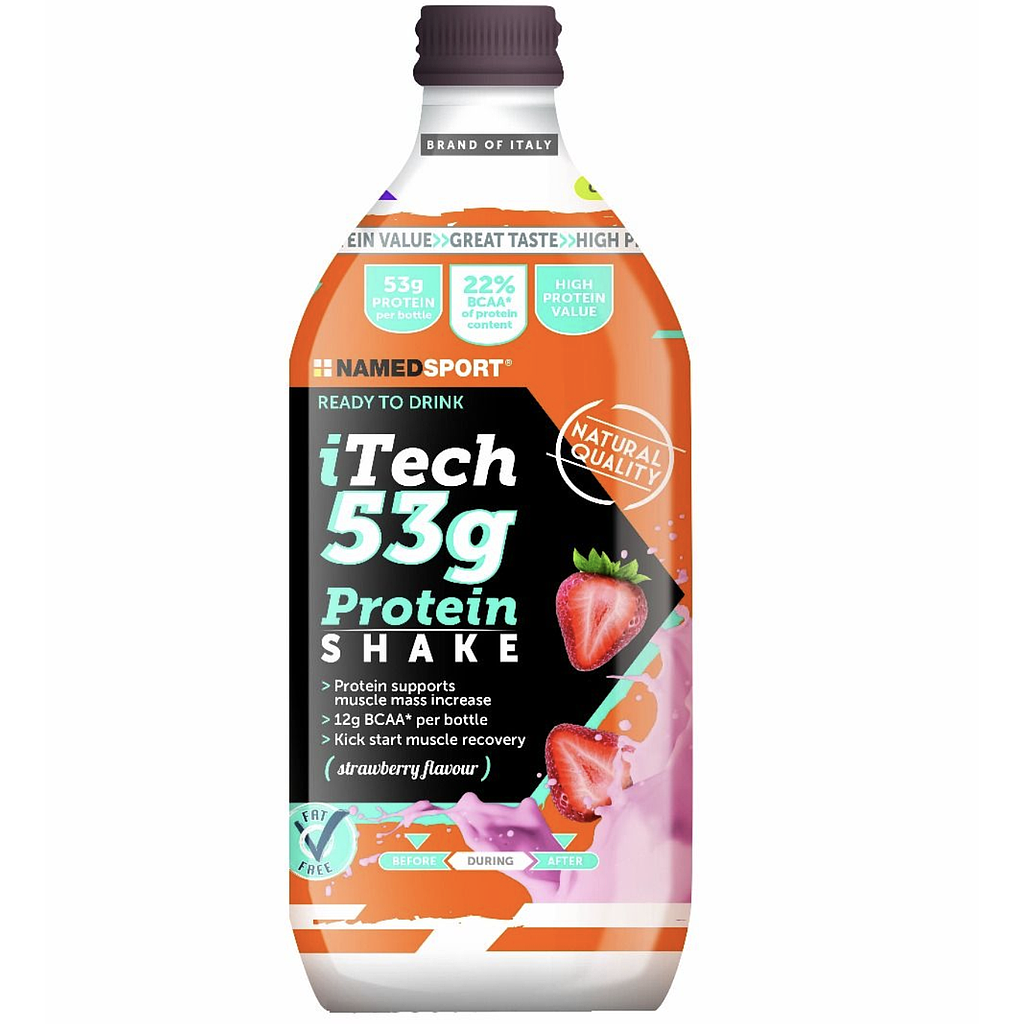 **NAMEDSPORT STRAWBERRY itech PROTEIN DRINK 500ML