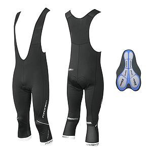 FORCE Z68 3/4 LENGTH BIBSHORTS BLACK XL