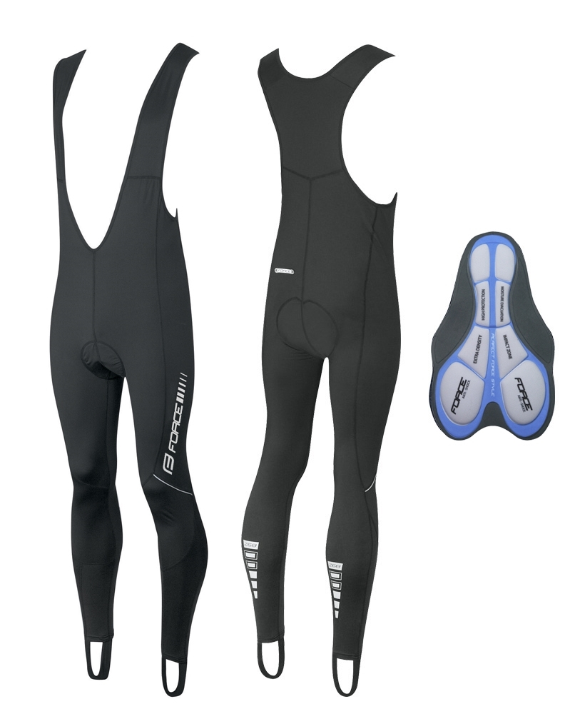 **FORCE Z68 BIBTIGHTS BLACK M