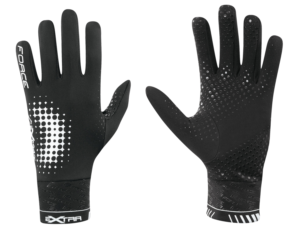 **FORCE EXTRA GLOVES BLACK L