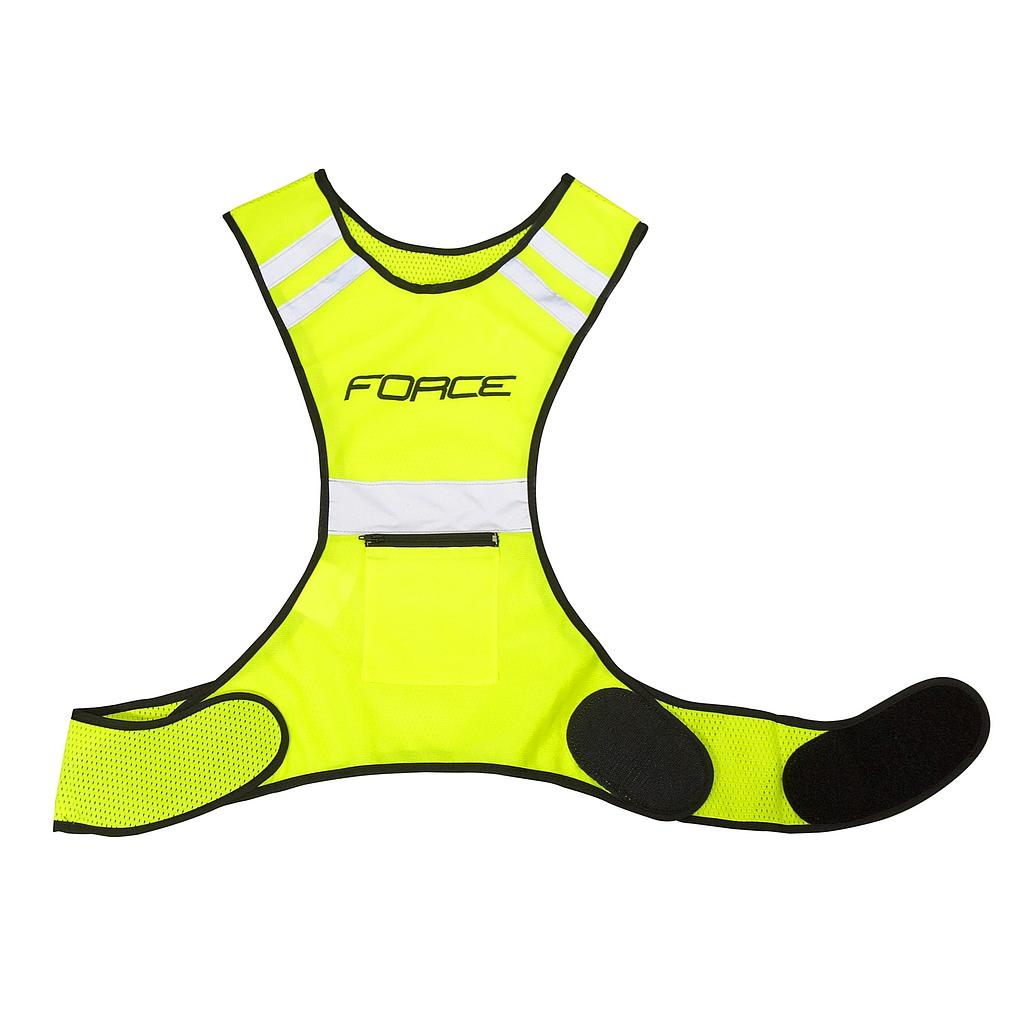 **FORCE SPORT REFLECTIVE VEST FLUO ONE SIZE