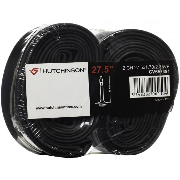 **HUTCHINSON PRESTA VALVE 48MM TUBE 650B 27.5 x 1.70/2 .35 (TWIN PACK PRICE)