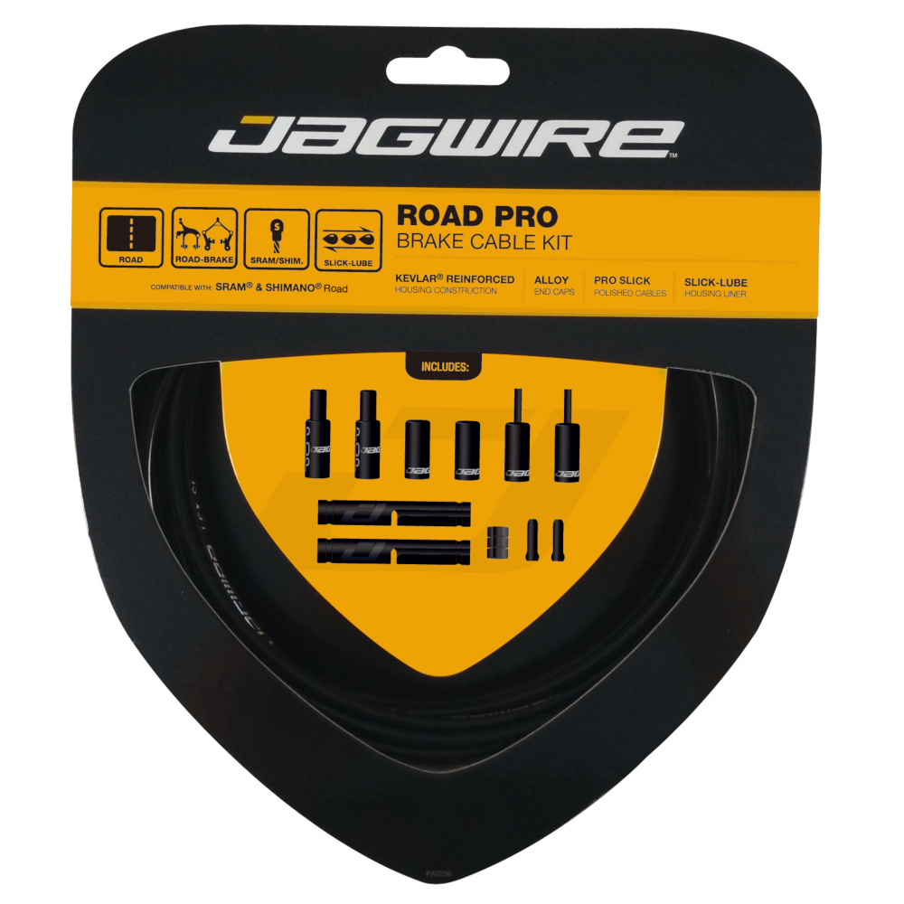 **JAGWIRE ROAD PRO BRAKE CABLE KIT BLACK