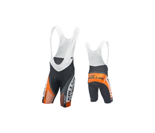 **KELLYS PRO RACE WITH PADDING BIBSHORTS ORANGE XXL