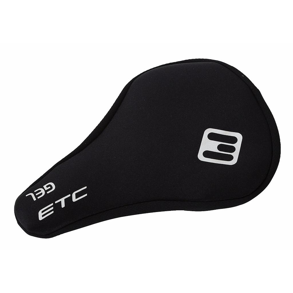 ETC GEL SADDLE COVER BLACK