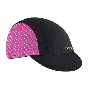 FORCE F POINTS CYCLING CAP S-M BLACK/PINK