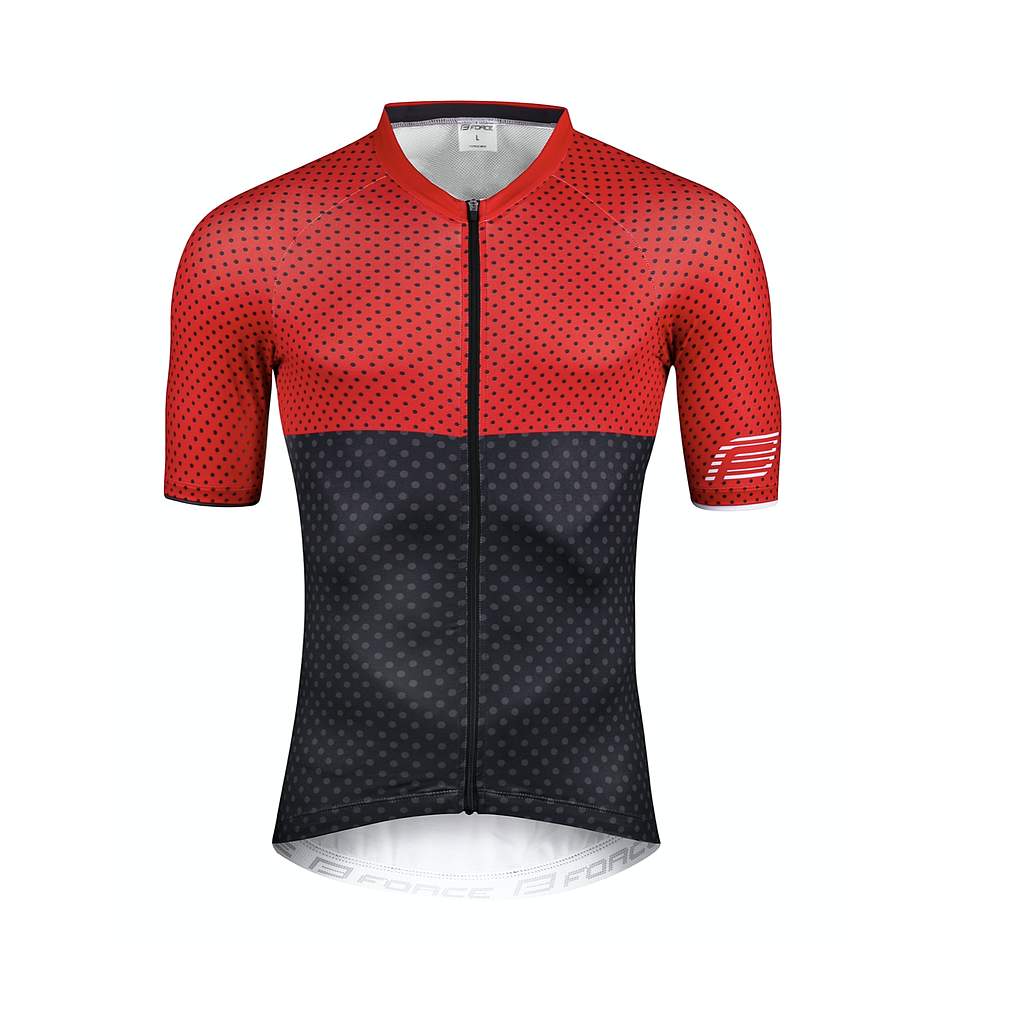 ** FORCE POINTS SHORT SLEEVE JERSEY RED/BLACK MEDIUM