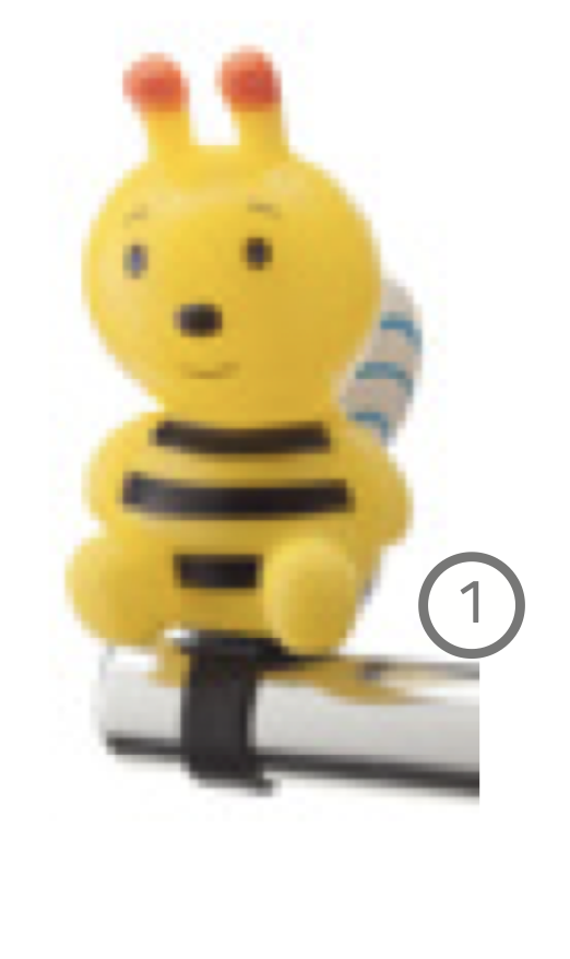 ** YELLOW BEE BELL/HORN