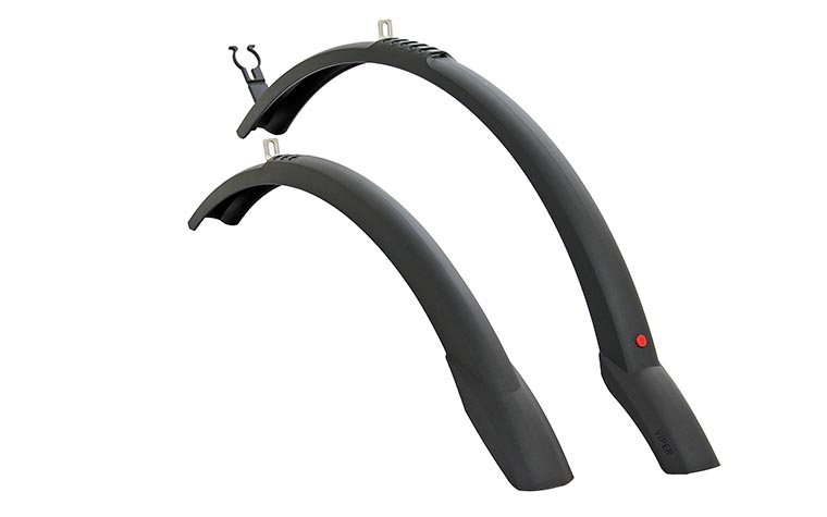 HEBIE 761E TREKKING CLIP ON HYBRID MUDGUARD 700C