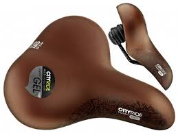 KELLYS CITYRIDE ELASTOMER GEL SADDLE BROWN