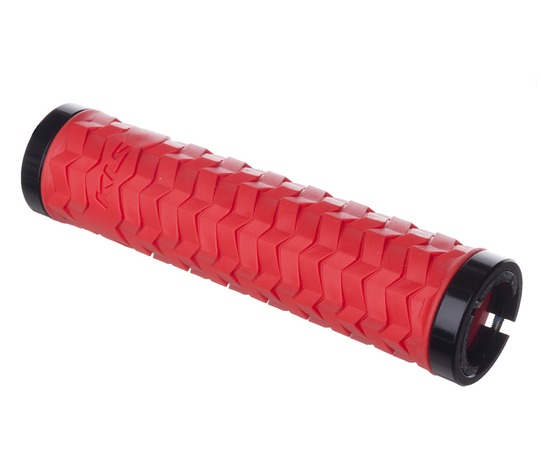 KELLYS POISON LOCK ON GRIPS RED