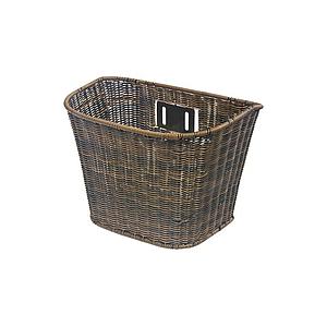 RATTAN FRONT BASKET