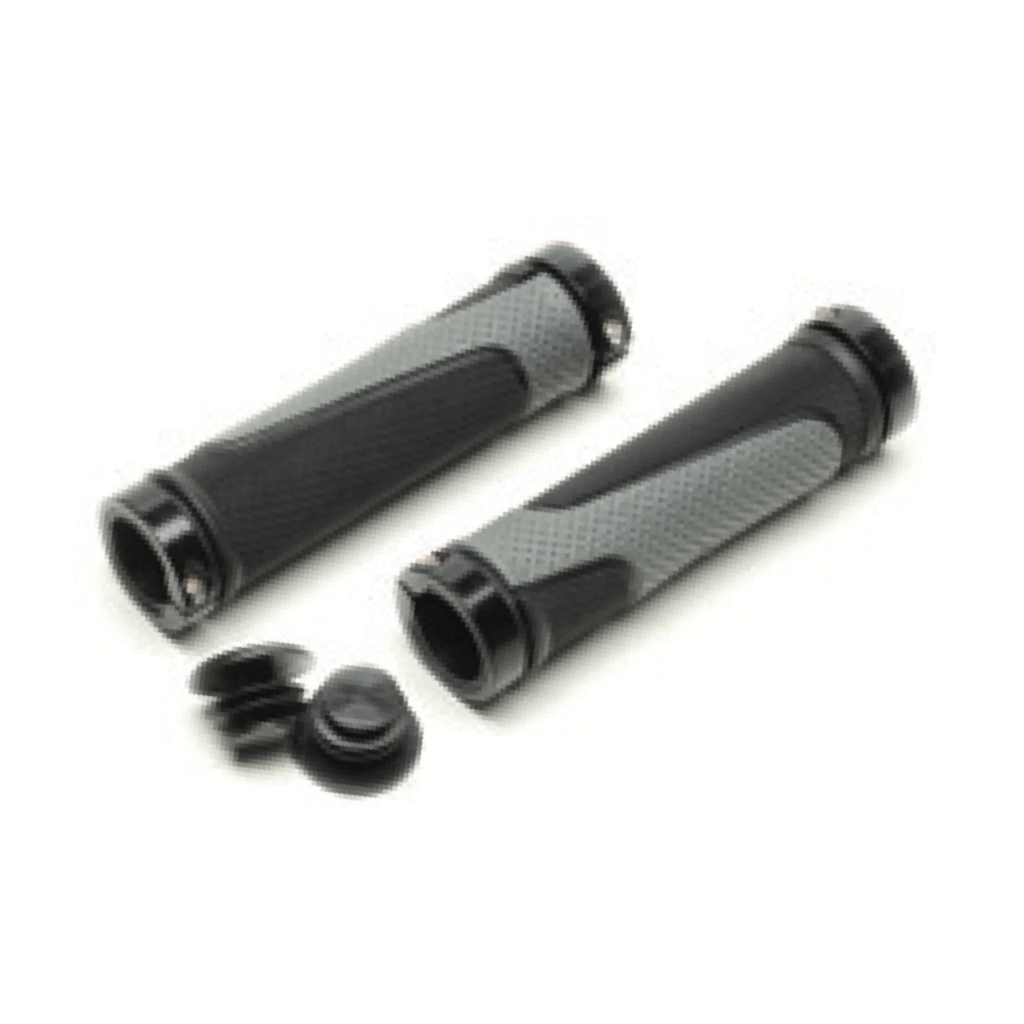 MTB LOCK ON GRIPS BLACK/GREY